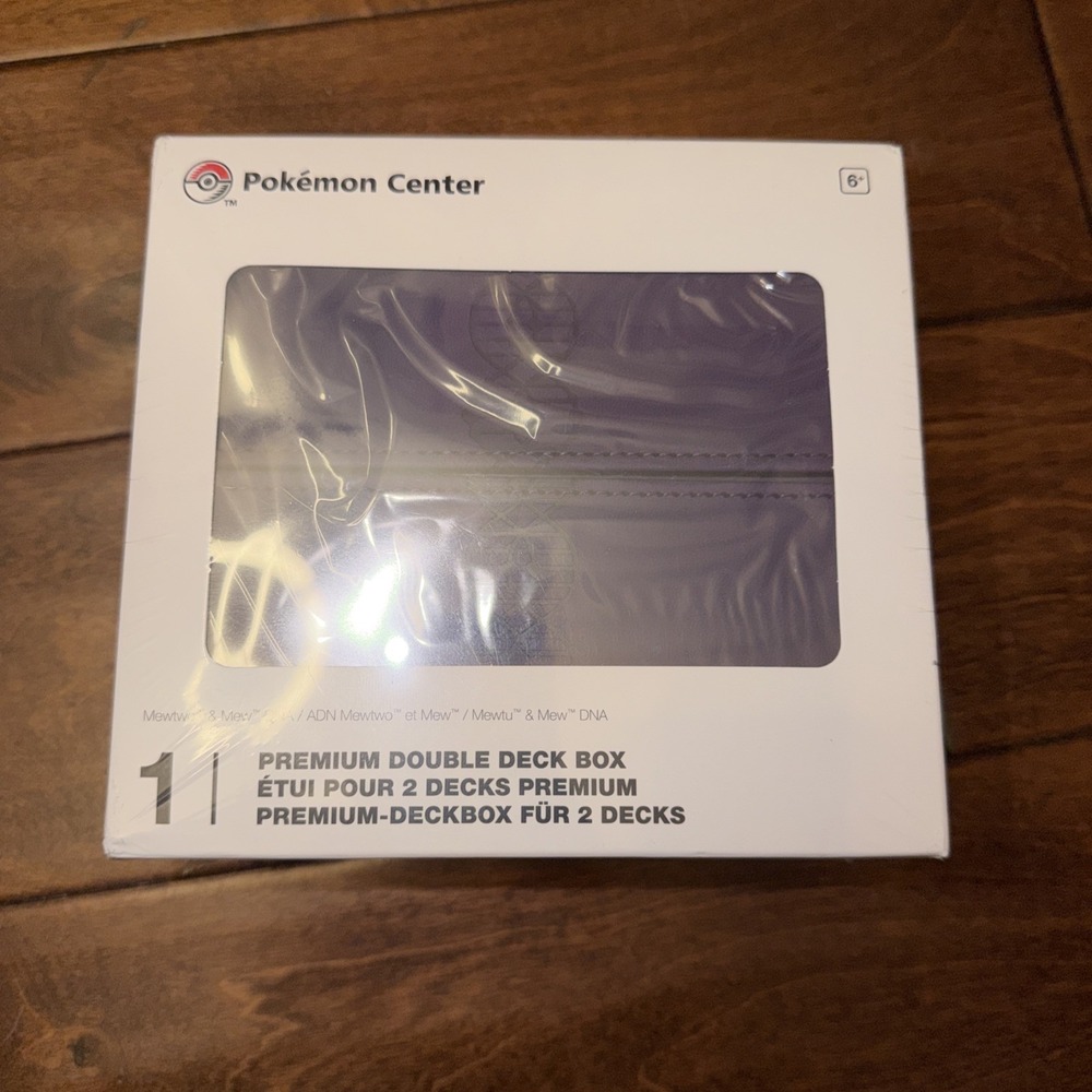 Pokémon TCG: Mewtwo & Mew DNA Premium Double Deck Box -inhand